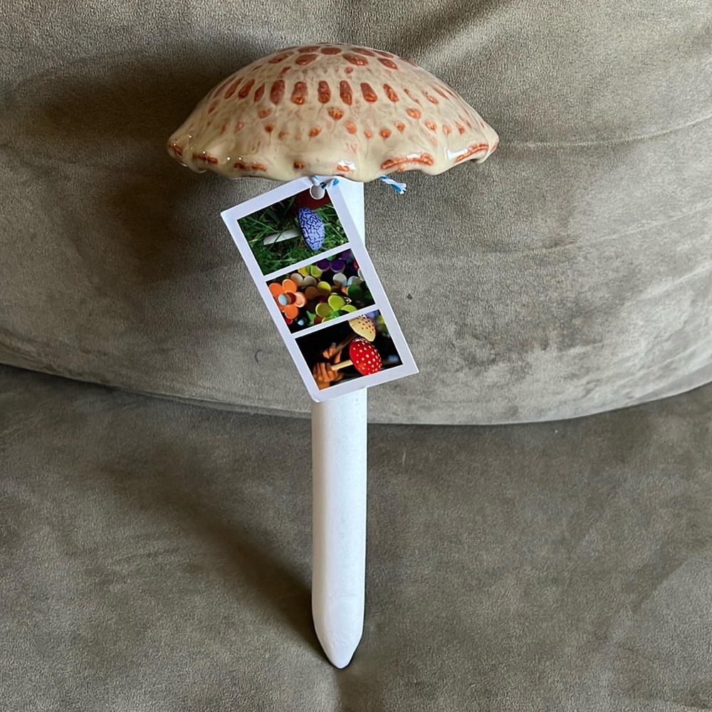 Handmade Yard Mushroom Decoration